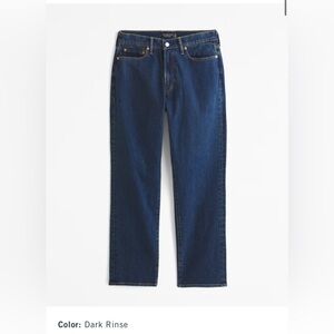 Abercrombie & Fitch Athletic Straight Jean